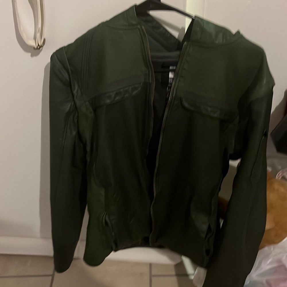 Green Arrow Hooded Jacket